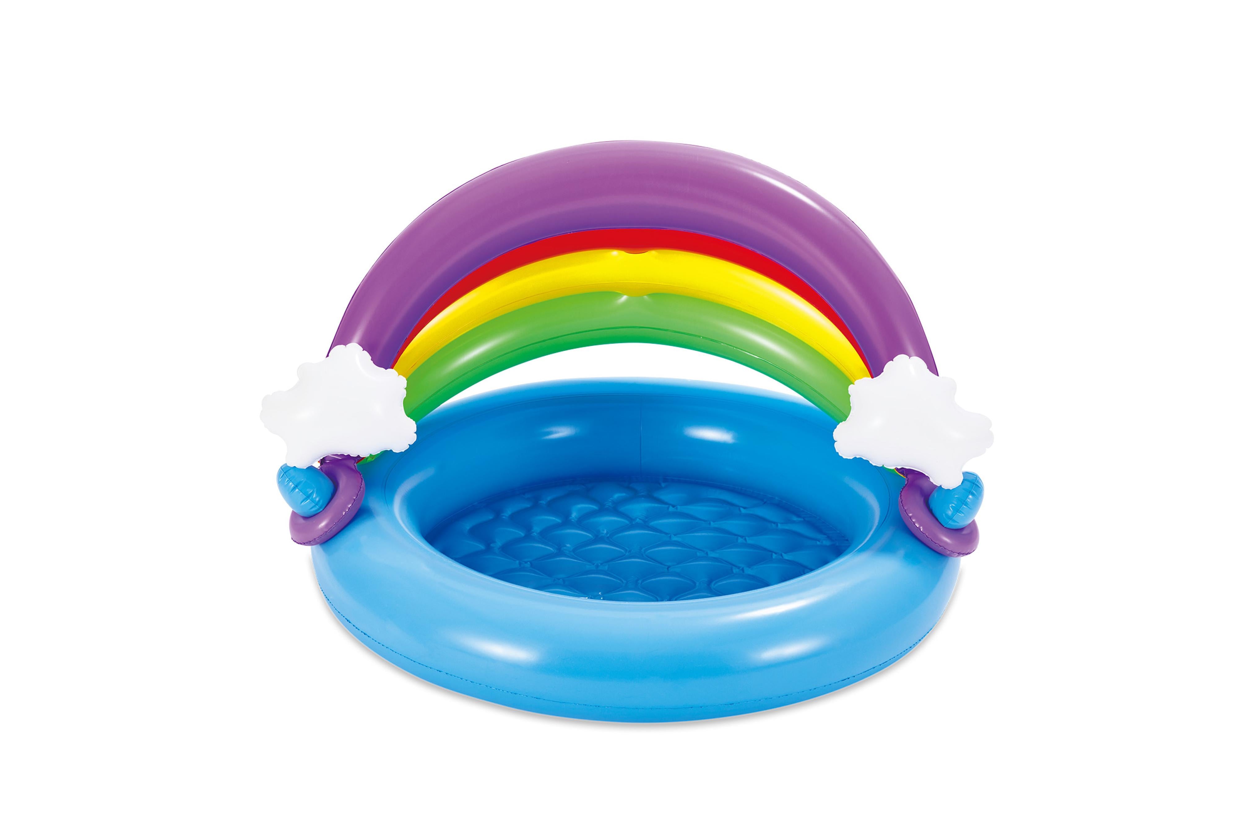 Rainbow Baby Pool mit Sonnendach