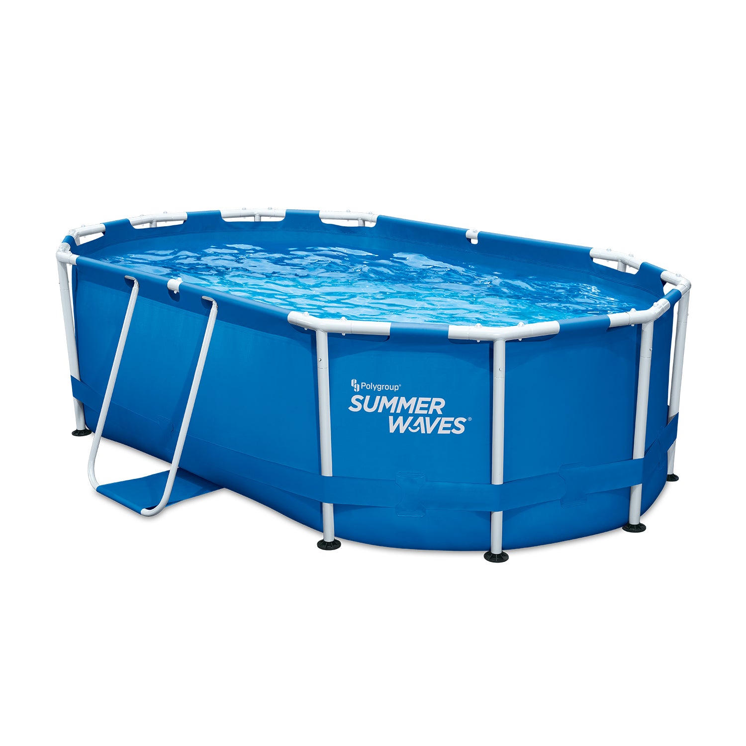 Stahlrohrbecken oval 300x200x84cm mit RX330 Filter Pump