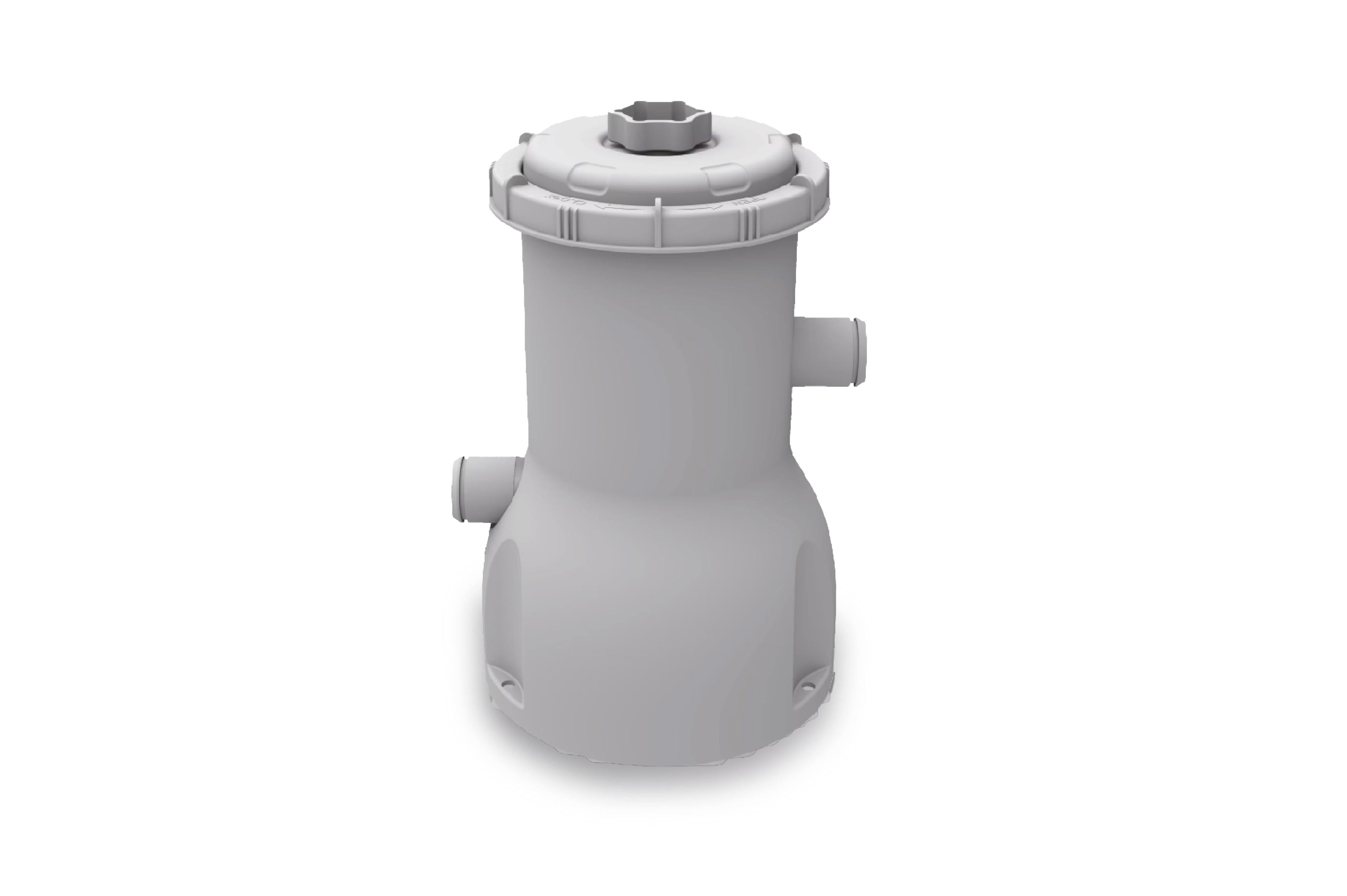 Stahlrohrbecken mit Pumpe und Leiter300x200x99 cm